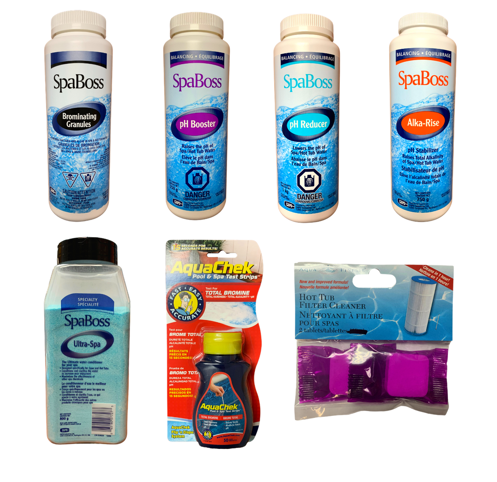 StartUp Water Treatment Kits Softub Canada