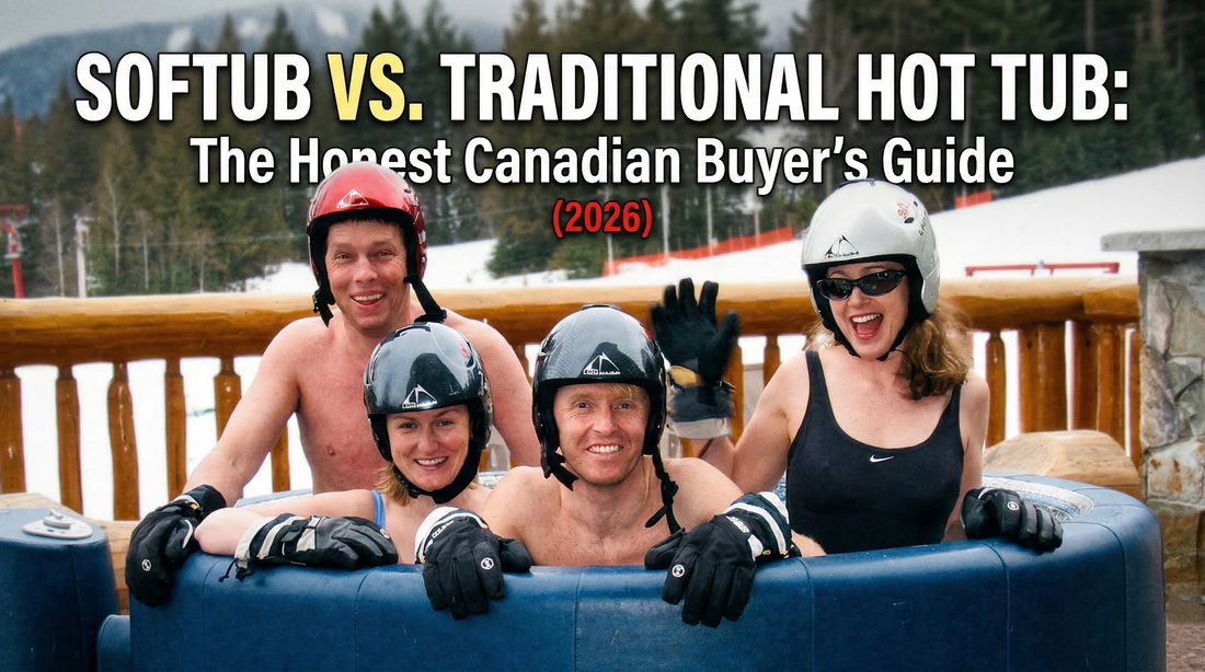 Softub vs. Traditional Hot Tub:  The Honest Canadian Buyer's Guide (2026)