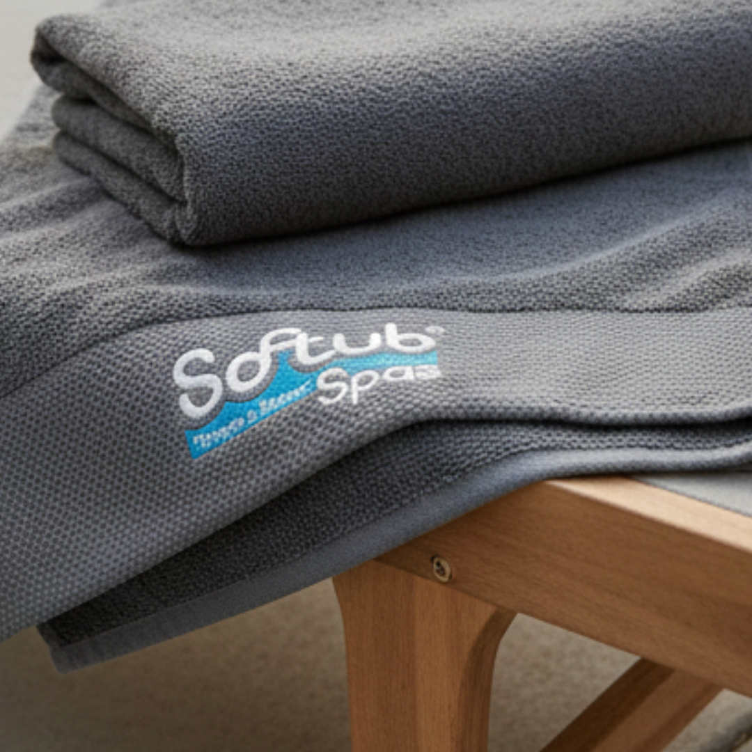Softub Spa Embroidered Towel