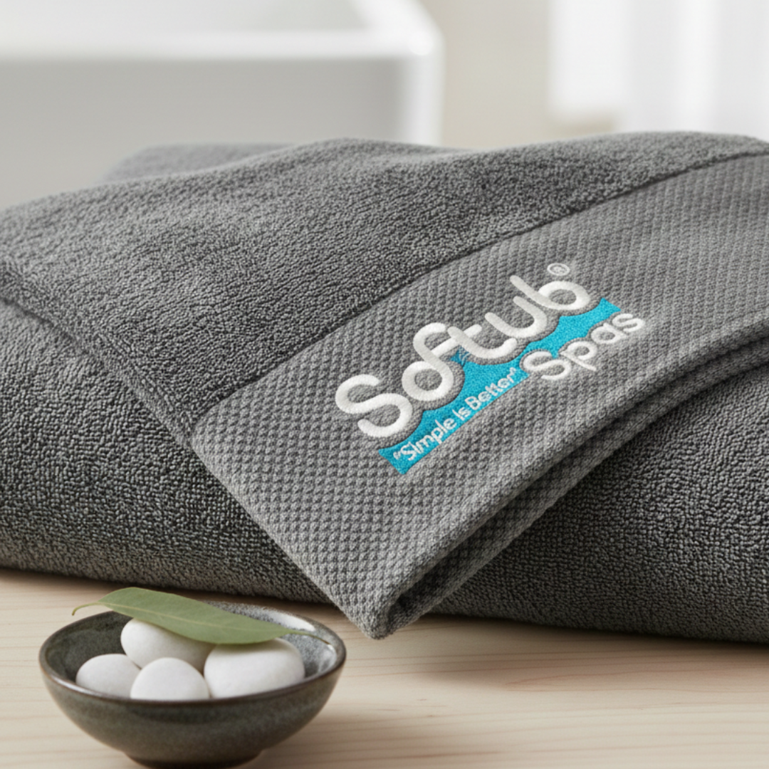 Softub Spa Embroidered Towel